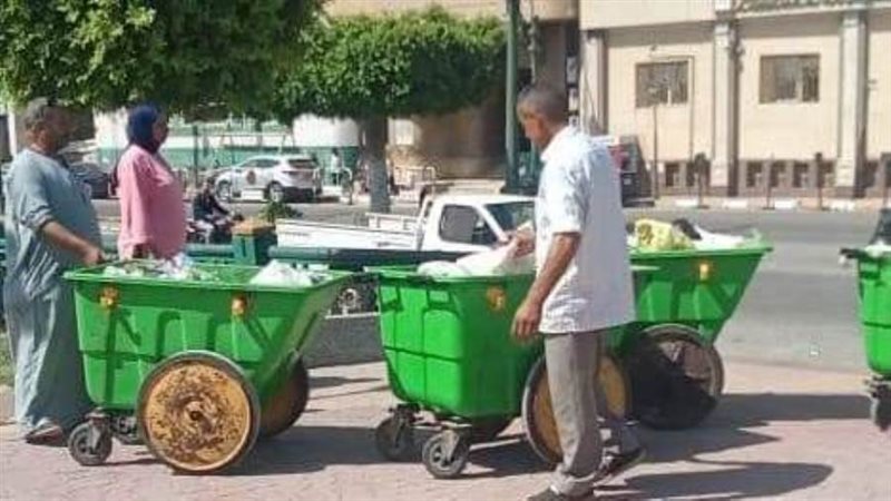 استمرار أعمال النظافة