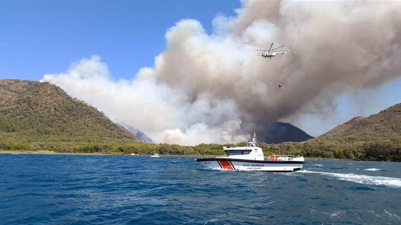 حريق غابات في تركيا