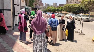 طلاب الثانوية العامة بالفيوم: 