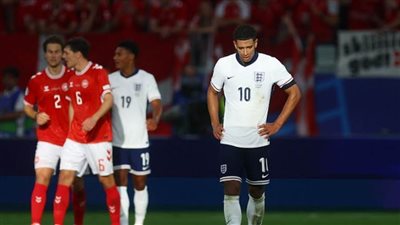 يورو 2024.. إنجلترا تسقط في فخ التعادل أمام الدنمارك 