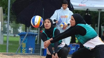 اليوم.. منتخب مصر للسيدات للطائرة الشاطئية يواجه المغرب