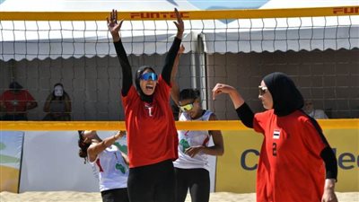 منتخب سيدات الطائرة الشاطئية يهزم المغرب ويتأهل لنهائي البطولة الأفريقية 