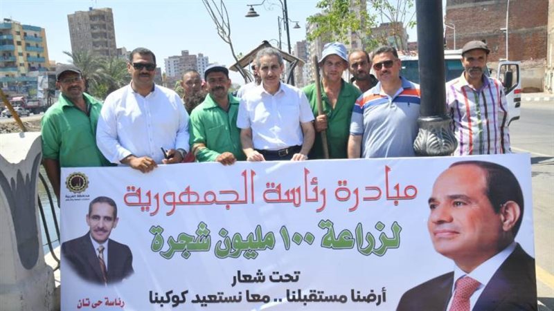 محافظ الغربية خلال