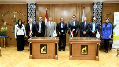 تعاون علمي وتطبيقي بين المركز القومي للبحوث وجامعة بني سويف التكنولوجية