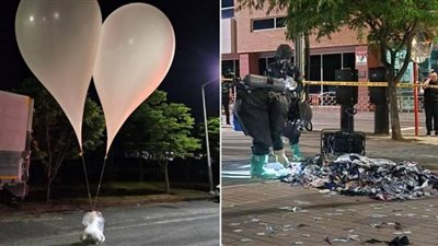 كوريا الجنوبية: اكتشفنا طفيليات في بالونات القمامة من كوريا الشمالية