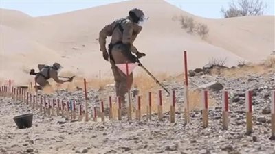 مركز الملك سلمان للإغاثة ينتزع 645 لغمًا عبر مشروع 