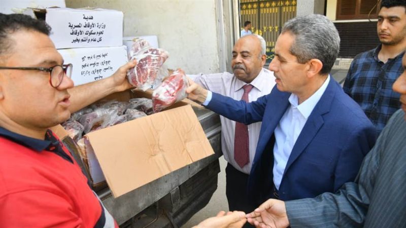 محافظ الغربية خلال