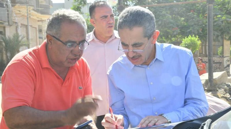 محافظ الغربية خلال