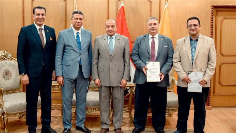 تكريمات بجامعة بنى