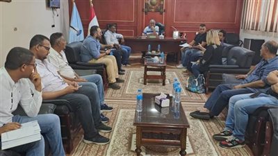 رئيس مدينة «غارب» يستقبل وفد «جابكو» ومدير الشئون الصحية