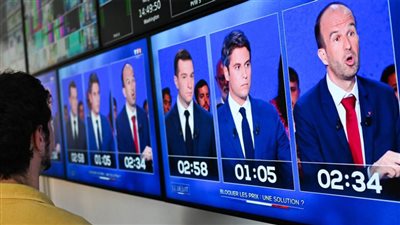  مواجهة حادة بين ممثلي الثلاث كتل السياسية الرئيسية بالانتخابات التشريعية بفرنسا