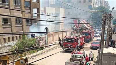 السيطرة على حريق محدود بمدرسة ثانوية في بنها