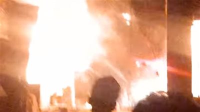 مصرع شخص في اندلاع حريق بمحل بويات بأسيوط