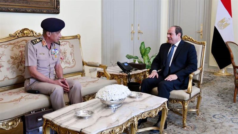 الرئيس السيسي يستقبل