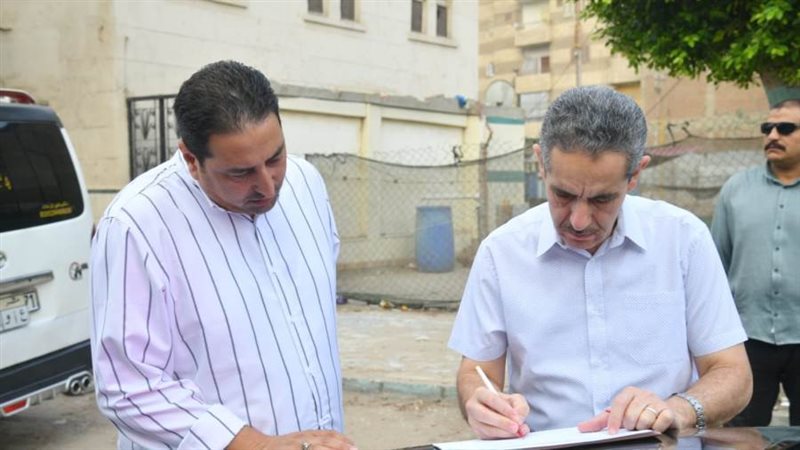 محافظ الغربية خلال