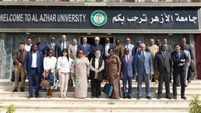 رئيس جامعة الأزهر يستقبل وفد اتحاد الجامعات الأفريقية