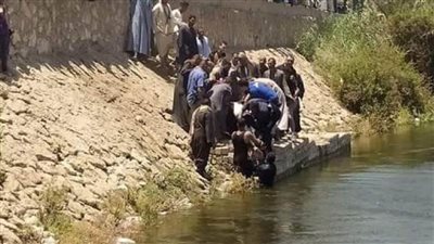 مصرع عجوز  غرقًا.. انزلقت قدماه على حافة ترعة بسوهاج 