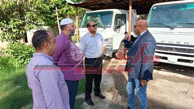 تسليم معدات جديدة لدعم منظومة النظافة وتحسين البيئة بدسوق في كفر الشيخ