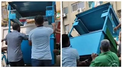 عاجل.. بعد تداول فيديو.. حي ثان طنطا يكشف حقيقة إزالة عربة طعام متحركة