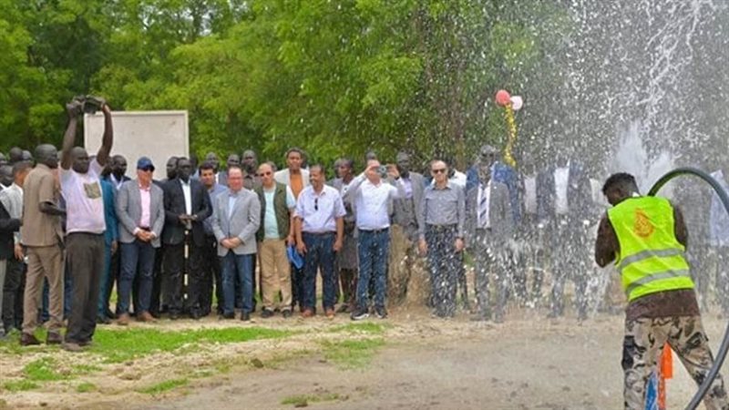 افتتاح مشروع إنشاء