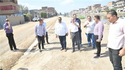 بالصور.. محافظ الغربية يتابع الموقف التنفيذي لـ6 مشروعات رصف وتطوير بطنطا