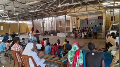 رويترز تنقل معاناة النساء والأطفال داخل كنيسة في العاصمة السودانية