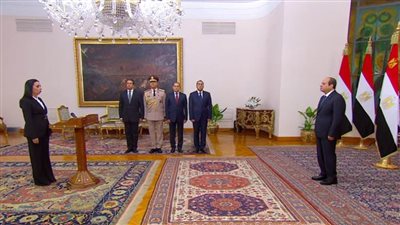 عاجل| د. مايا مرسي تؤدي اليمين الدستورية وزيرة للتضامن الاجتماعي