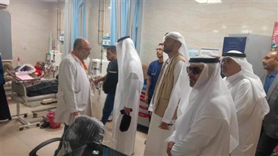 مستشفيات جامعة أسوان تستقبل الشيخ سلطان القاسمي نائب حاكم إمارة الشارقة بدولة الإمارات 