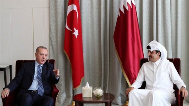 تميم وأردوغان يبحثان