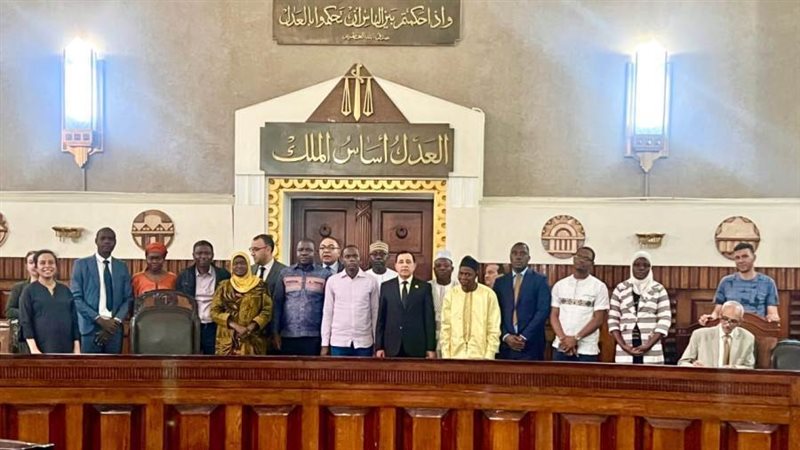 أثناء اللقاء