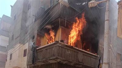 الحماية المدنية تسيطر على حريق شب في وحدة سكنية بالدقهلية 