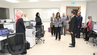 وزيرة التنمية المحلية تعقد سلسلة اجتماعات مع قيادات الوزارة