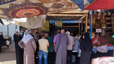 إقبال كبير.. محافظ الوادي الجديد يوجه بزيادة المنافذ وزيادة كميات البطاطس والطماطم