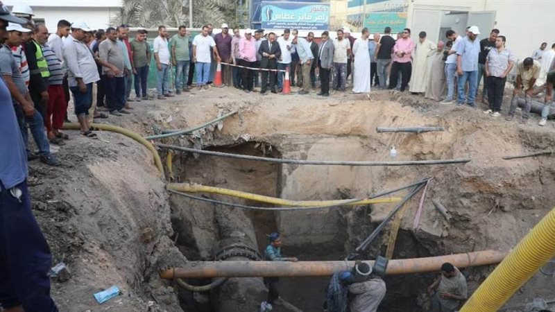 عودة ضخ مياه الشرب