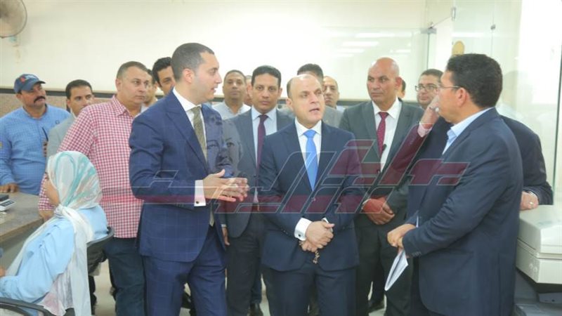 المحافظ الجديد بتفقد