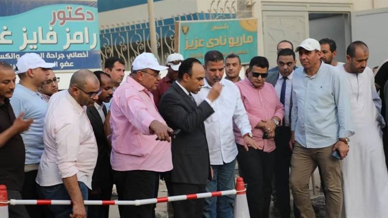 أعمال ربط خط الطرد