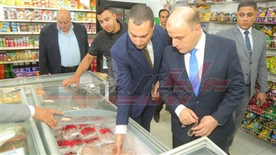 محافظ كفر الشيخ يتفقد ماركت المنطقة الشمالية العسكرية