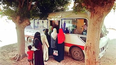 تقديم خدمات طبية بيطرية توعوية للمواطنين بالمجان بقرية الوفائية بالدلنجات (صور)