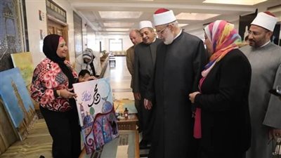 وكيل الأزهر ورئيس المعاهد يفتتحان ملتقى الأزهر للفنون والثقافة