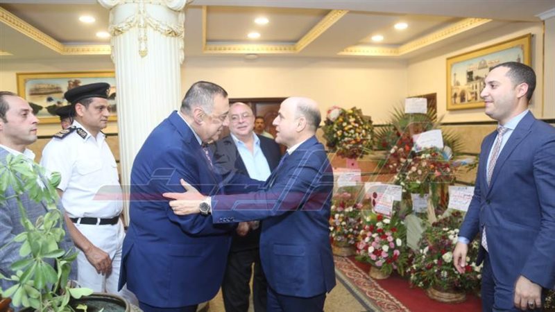 محافظ كفرالشيخ ومدير