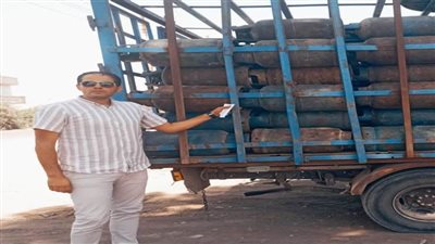 ضبط 6 أطنان أسمدة زراعية مدعمة و7 أطنان نخالة مهربة من المطاحن بالبحيرة