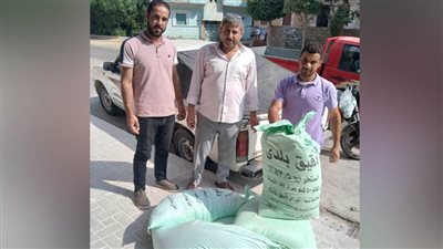 ضبط ومصادرة 7.8 طن أعلاف منتهية الصلاحية لحين إعدامها بالبحيرة (صور)