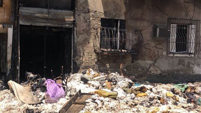 السيطرة على حريق بمحل تنجيد ومخزن بحي ثان الإسماعيلية