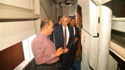 بالصور.. محافظ الغربية: بدء التشغيل التجريبي لمحطة إنتاج البيض بكفر الشيخ سليم