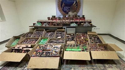ضبط متهم بـ 470 كيلوجرامًا من الألعاب النارية بالقاهرة 