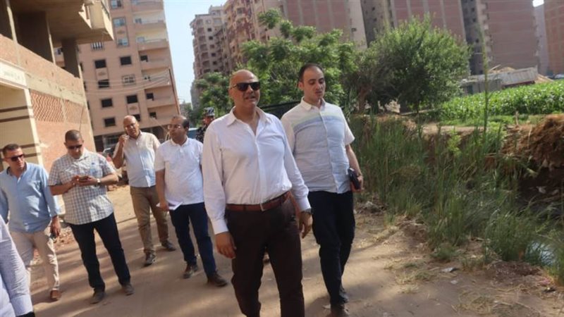 محافظ القليوبية يتفقد