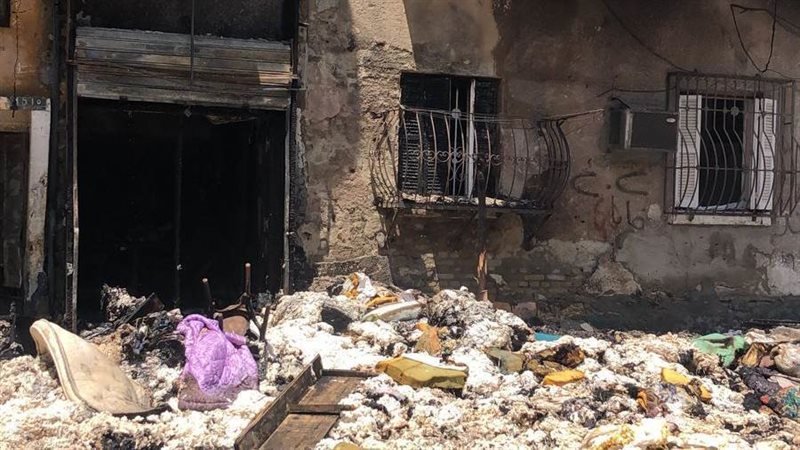 جانب من الحادث