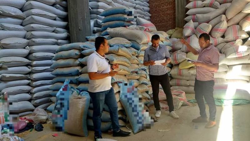 ضبط 19 طن اعلاف ومولاس