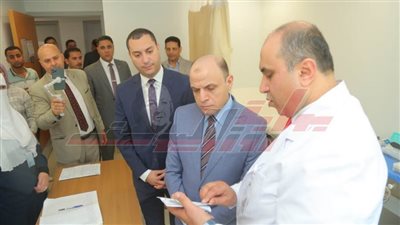 عبد المعطي يتفقد مركز الأورام الجديد بكفر الشيخ