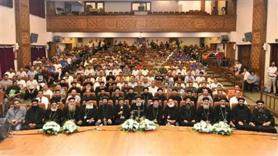 البابا تواضروس الثاني يشهد احتفالية خدمة 